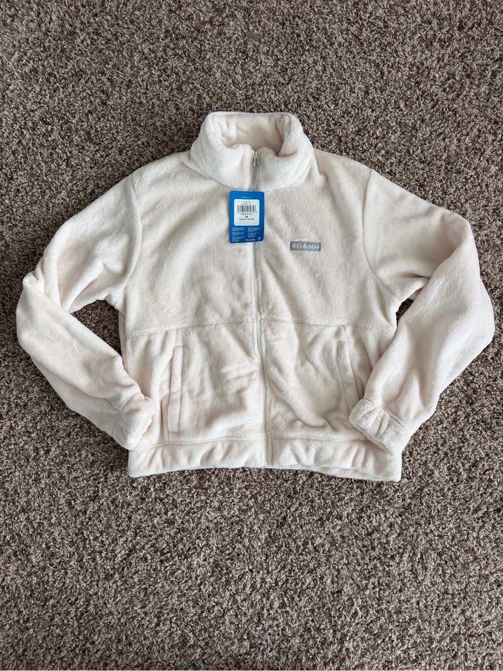 Columbia Women’s Fireside Full Zip Jacket, size Medium NEW w/ tags